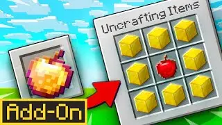 Uncrafting Items Add-On | Minecraft Marketplace | Showcase