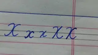How to write beautiful | joining writing X Y Z | handwriting | English writing tips