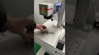 Amark Laser's Auto - Focus and Positioning Laser Marking Machine. #lasermarkingmachine