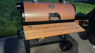 Pimp My Smoker/Grill Oklahoma Joe&rsquo;s Longhorn Reverse Flow With Expansion Rack System & Ash Pan Mods