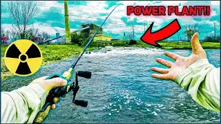 how to fish a power plant lake- Harder than you think!!!!