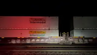 CSX 3341 Leads Long CSX I036-07 NB Intermodal Combo Train Departing Florence SC 