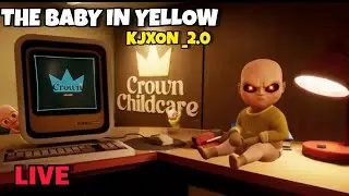 THE BABY IN YELLOW 🔥 SCARY HORROR GAMEPLAY | LIVE STREAM 😱