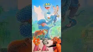 Nick Zootopia #zootopia #zootopia2 #shortfeed #trending #shortvideo #nick #judy #art #gary