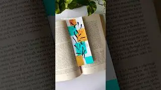 Закладка для бохо-рисунка 💧🪐 День 19 | Акриловая живопись #шорты #рисунок #закладка #фонк