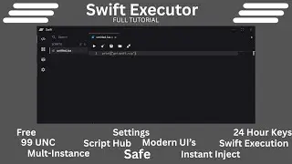 How To Get Swift Executor! - 99 UNC, Safe, Free