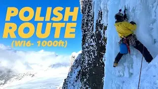 The Polish Route (WI6- 1000ft) | Colfax Peak, WA