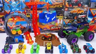 Monster Jam Collection Unboxing Review | Monster Jam Bat Loop Attack PlaySet
