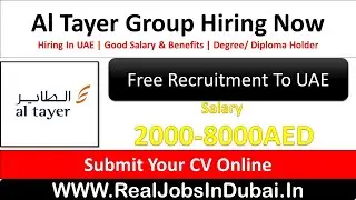 Al Tayer Group Jobs In Dubai &ndash; UAE