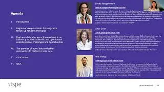 01 08 26 ISPE Webinar Gene therapy long term follow up studies
