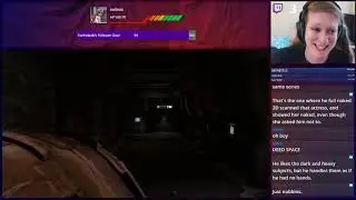 Dead Space 1 clips - Karin almost dies on stream