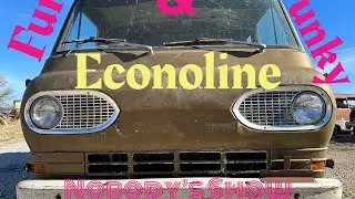 New Inventory! 1966 Ford Econoline Van! Fun, Funky, and pretty much all there!!!!