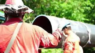 Работа оборудования XIONGGU на газопроводе Сычуань-Восточный Китай