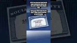 JUST IN: Hackers claim to have stolen 2.7 billion Social Security numbers in new breach.
