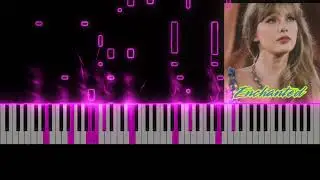 Enchanted Taylor Swift Midi Piano Cover - Music Sheets
