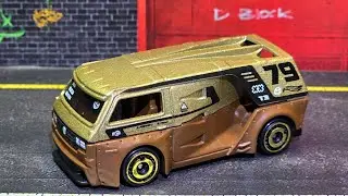 Volkswagen T3 Custom - Hotwheels - Unboxing.