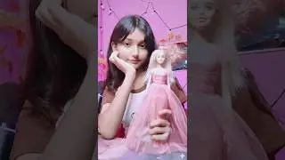 Beautiful Pink Gown for Doll 👗✨ | Birthday Dress Idea