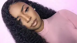 Easy Natural Glowing Drugstore Everyday Makeup Tutorial WOC  | Maybelline Fit Me Foundation