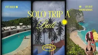 Vlog toute seule à Bali N°2 👙🌞🐠🍸 (Gili & Nusa penuda)