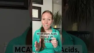 Изучите кислоты, основания и pH так, как это проверяется на экзамене MCAT. #mcat #premed #mcatprep