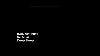 Live 24/7 🌧️ Heavy Rain Sounds for Deep Sleep | Black Screen | No Music | ASMR