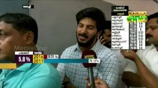 Actor Dulquer Salmaan casts vote