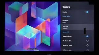 TCL 32V5C &ndash; Как включить и выключить субтитры