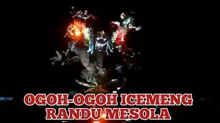 🔴 KESERUAN NGARAP OGOH-OGOH DESA PETAK KAJA ‼/  OGOH- OGOH LIAK CEMENG RANGDU MESOLAH