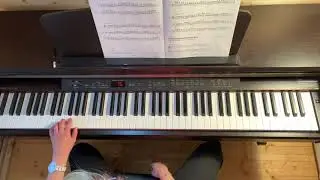 D Minor Melodic Scale - 2 Octaves - Left Hand