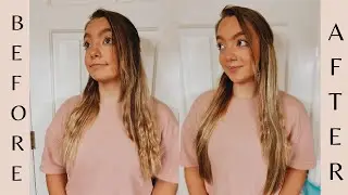 TRYING CHEAP AMAZON HAIR EXTENSIONS