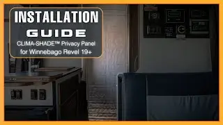 РУКОВОДСТВО ПО УСТАНОВКЕ: Изолированная панель приватности CLIMA-SHADE&trade;