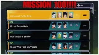 MISSION 100 IS BACK DRAGON BALL SPARKING ZERO MISSIONS 1-4