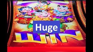 Dancing Drums Tower Slot Huge Win! Light & Wonder Game