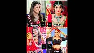 yrkkh famous actress who's best#ytshorts#shortfeed#shivangijoshi#akshara#akshu#yrkkh#yrkkhfamily
