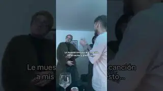 Paso esto cuando les mostr&eacute; mi proxima cancion a los parceros, mucha energ&iacute;a el tema jaja #shorts