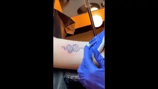 Model & influencer Alessandra Lucia's BTS tour of the Brooklyn Ephemeral tattoo studio