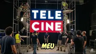 Tele cine logotipo  behind the scenes alexander ovdiy vers&atilde;o Do IA  Video Google veo 3  🫟🇧🇷🔫🤣🖌