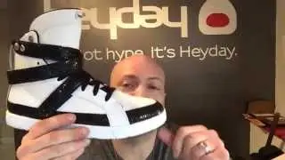 Heyday Footwear Black Stingray Super Shift High Top Sneaker