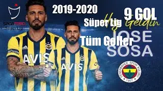 Fenerbah&ccedil;e Ye Hoşgeldin Sosa ! Jose Sosa 2019-2020 Attığı T&uuml;m Goller - 2020 HD