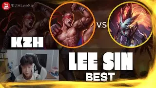 🔴 KZH Lee Sin vs Kindred Jungle (Best Lee Sin) - KZH Lee Sin Guide 900 LP