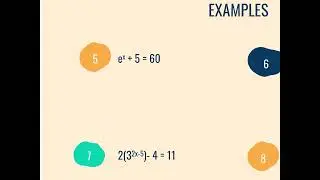 Alg2H - Chapter 5.4 Exponential and Logarithmic Equations