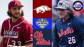 #3 Arkansas vs #13 Ole Miss (G1) | 2025 College Baseball Highlights