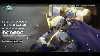 League OF Ancients Upcoming NFT MOBA Game 2022