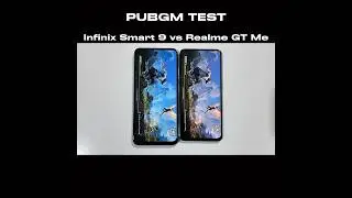 iPhone 11 Pro vs Infinix Smart 9 - PUBG Mobile Test