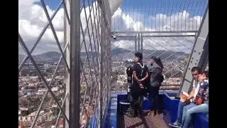 Vivir el sismo desde el último piso de la Torre Latino