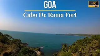 4K Virtual Walking Tour of Cabo De Rama Fort | Goa