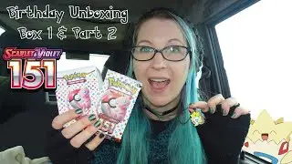 Pokemon TCG 151 Booster Bundle Birthday Unboxing PART 2