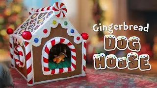 DIY Gingerbread Dog House: The Perfect Christmas Gift for Your Furry Friend