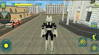 Cat Robot Car Game: Car Robot Transformation  - Android Gameplay (Full HDR)