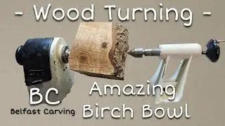 Wood Turning - Amazing Birch Bowl